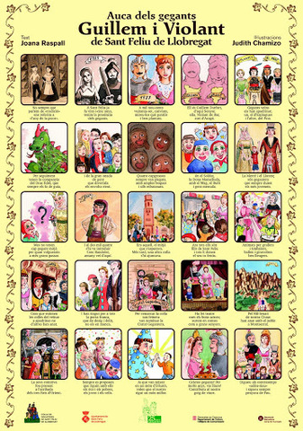 Auca dels gegants Guillem i Violant