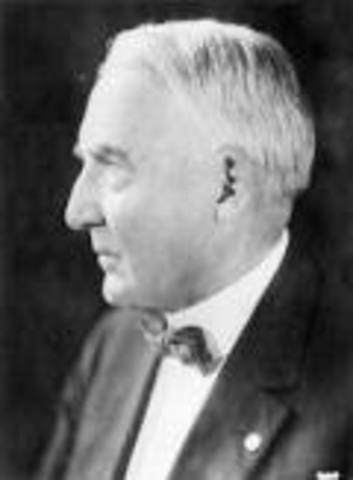 Warren Harding taking office