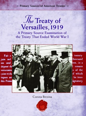 Treaty of Versailles signed