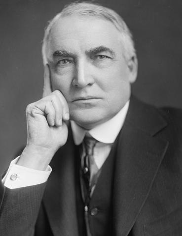 Warren G. Harding Takes Office