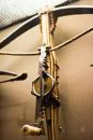 First use of the crossbow