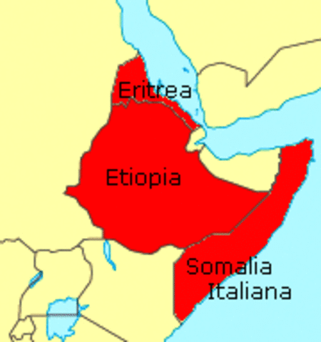 Italy beats Ethopia and creates Italian East Africa