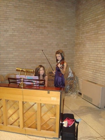 Jugaba piano para la boda de mi prima