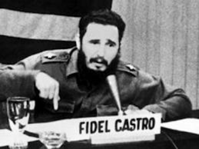 Fidel Castro comes to power in Cuba