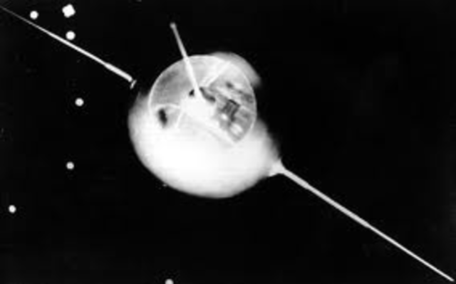 Soviet launch Sputnik