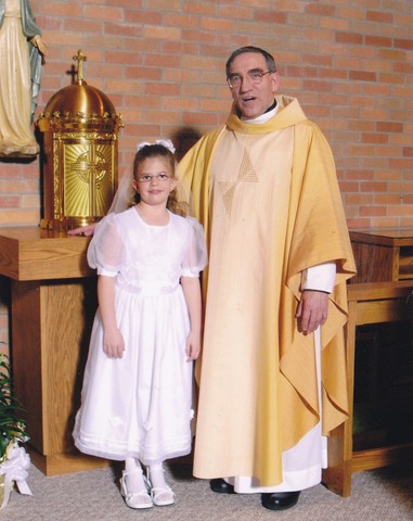 Recibí mi primera comunión