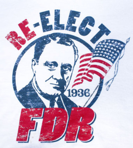Roosevelt is Re-Elected
