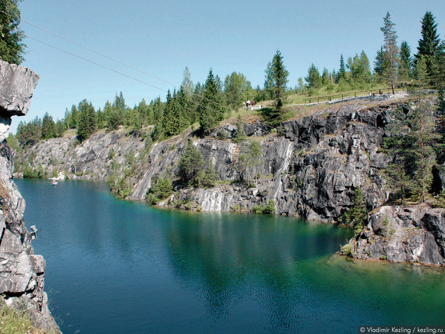Мраморный карьер Рускеалы