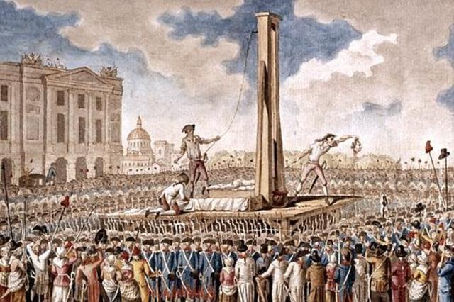 L'éxécution de Louis XVI