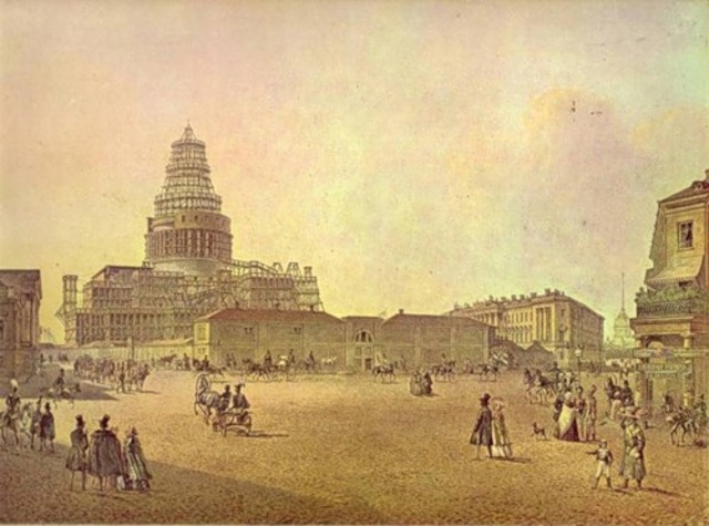 строительства нового, четвертого по счету, Исаакиевского собора