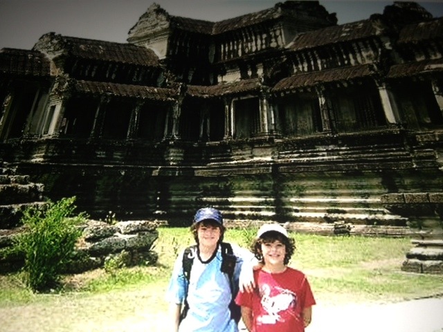 I went to Cambodia,