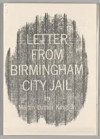 "Letter from Birmingham jail"