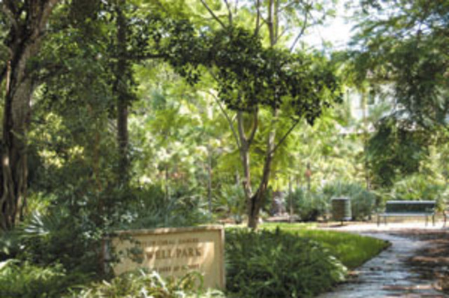 Howard Hunt visits operation headquarters in Coral Gables, Florida