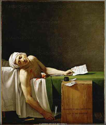 Jean Paul Marat was assassinated by Charlotte Corday