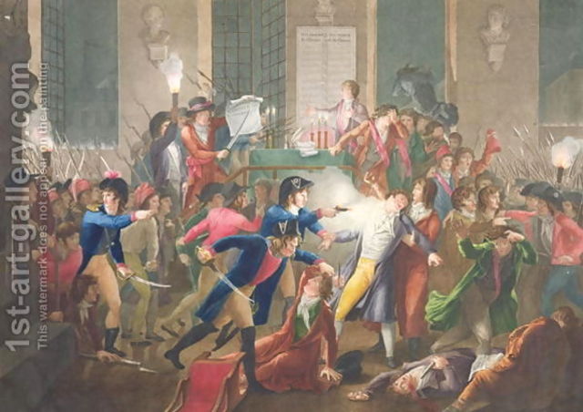 Robespierre was arrested by the National Convention