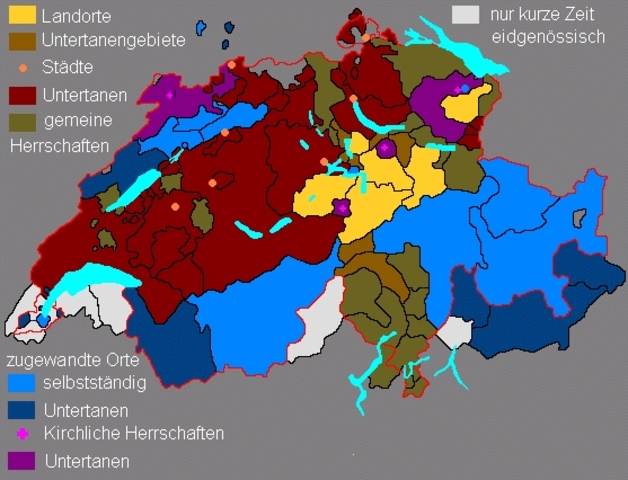 Eidgenossenschaft vor 1798