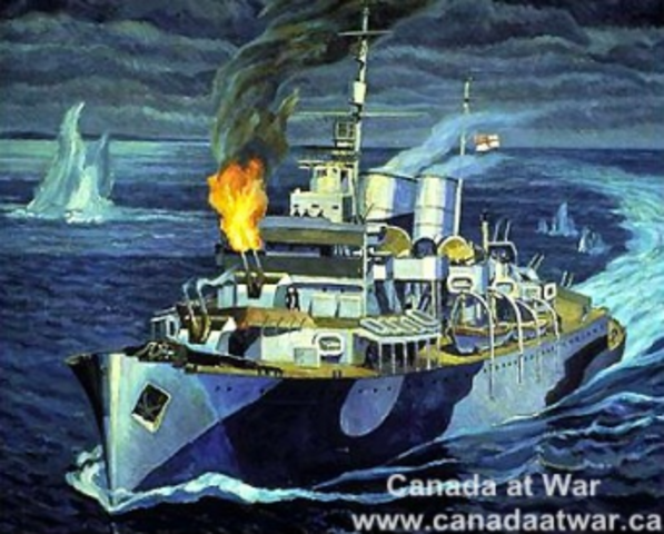 Battle of the Atlantic begins