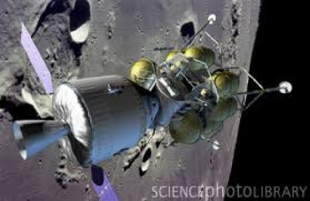 Manned Lunar orbit