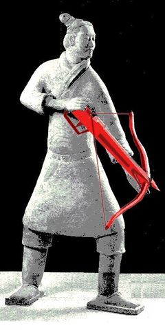 First use of the crossbow