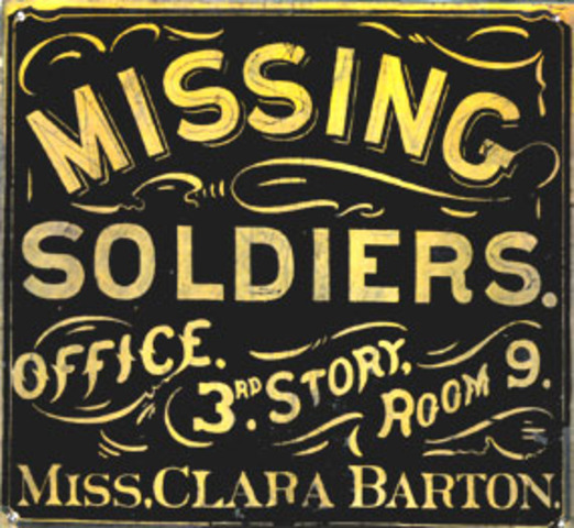 Clara begins an organization for helping families find missing soldiers.