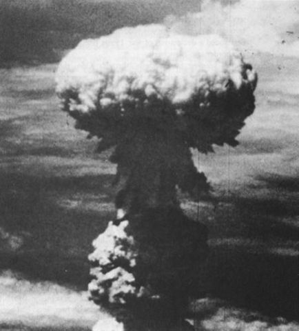 USA develops the atomic bomb, and successfully uses it in August to force the surrender of Japan.