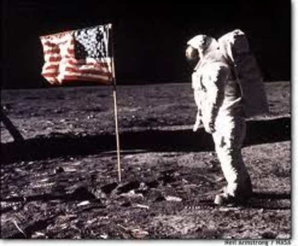 US Sends Man to the Moon