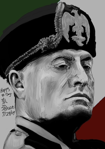 Benito Mussolini names prime miniter of Italy