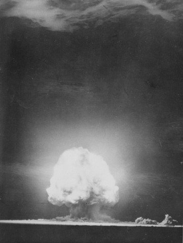 First Test of Atom Bomb