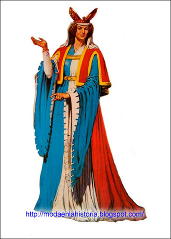 Españoles Dama de la Corte