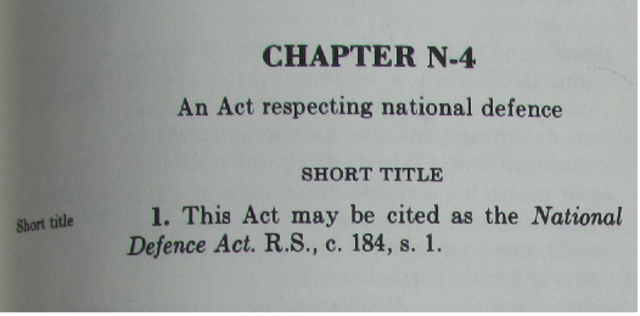 Defence Act