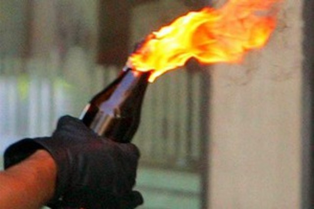 ксенофобские надписи и поджог мечети в Симферополе