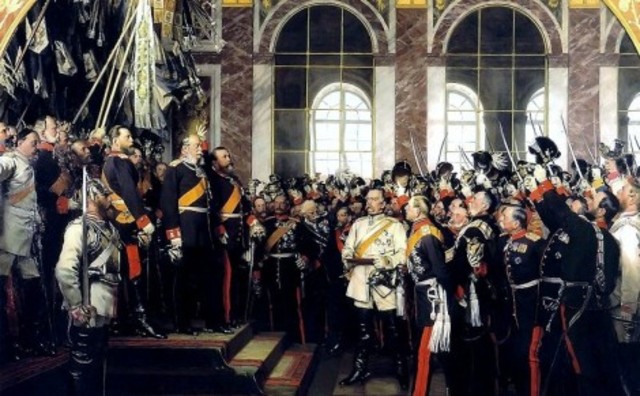 Eenheid straat Duitsland.