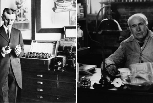 IINICIOS DE LA GUERRA DE LAS CORRIENTES