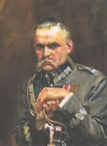 Marshal Jozef Piludski seizes power in Poland