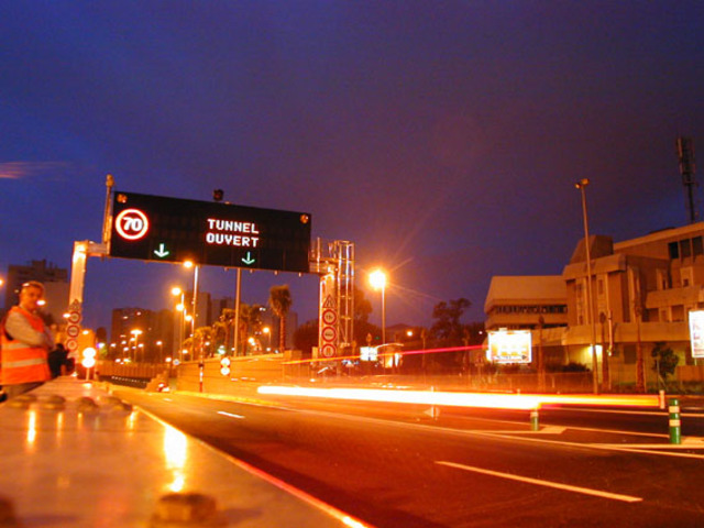 ouverture au public du tunnel nord