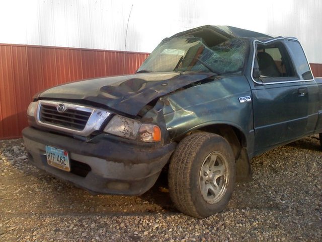 Anduve a mi casa recogida y rodó.