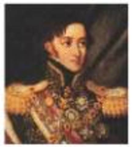 Sublevação do infante D. Miguel, em Vila Franca de Xira (Vila Francada)