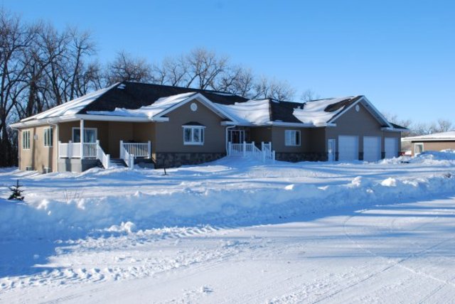 Mi familia construyó una nueva casa.