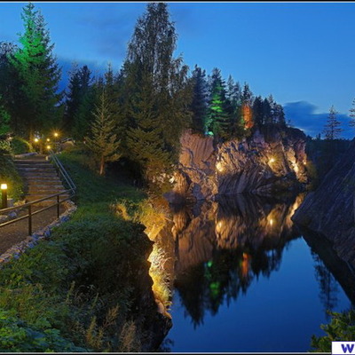 Timeline: Красивейший геологический памятник Карелии - Рускеала