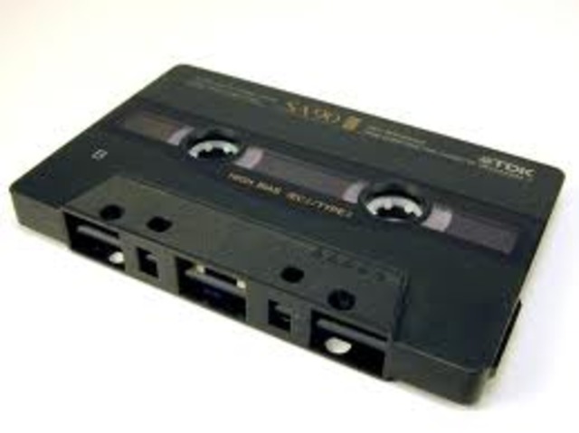 The audio cassette invented.