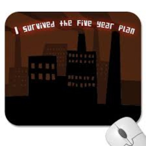 five-year plans began