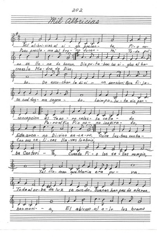 Escriptura musical actual.