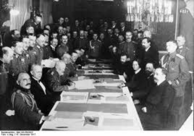 treaty of Brest- Litovsk