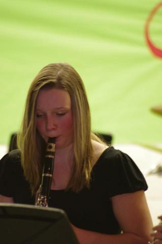 Aprendí a tocar el clarinete.