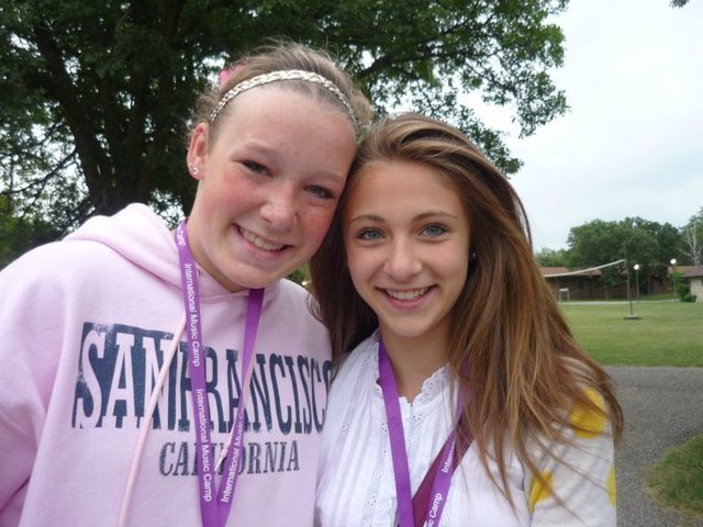 Fui a mi primer año de campo de la música.