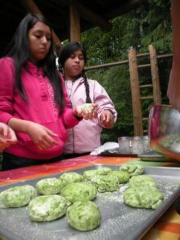 went to camp 'voices of the field'