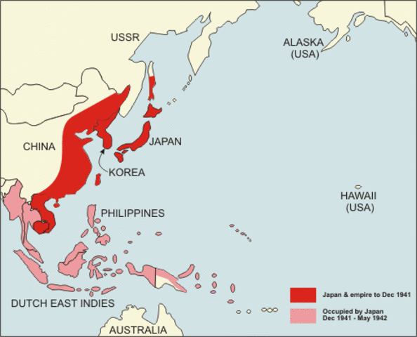 Japan Losing Territory