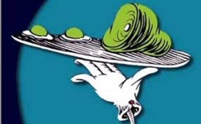 Cuando tenía cuatro años comía huevos y jamon verde una vez.