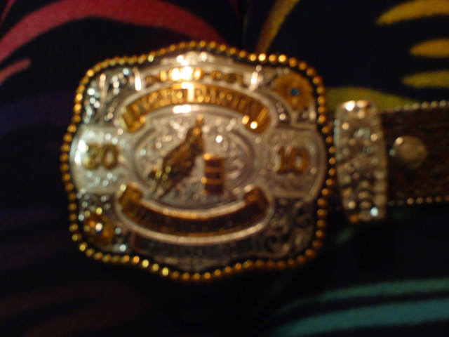 Recibí primera hebilla.