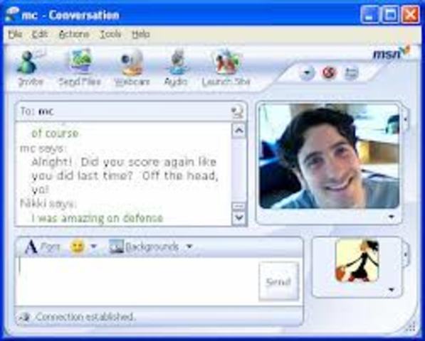 Mensajería electrónica instantánea: Mesenger